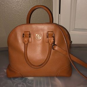 Tory Burch Checkered Cross Body Bag/ Tote